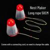 Rope Fishing Kit: Fixed-Point Bait Dispenser, Hand Rod, Float, Bait Cage, Raft Fishing Gear, Auto-Sink Bait Caster.