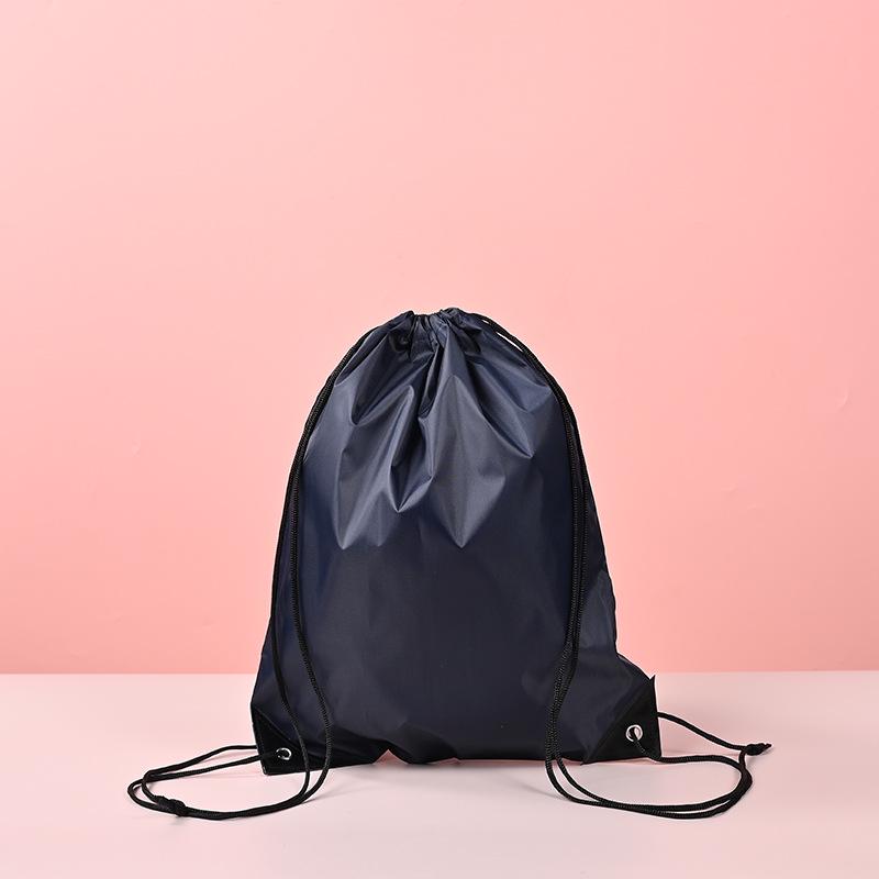 Waterproof Polyester Drawstring Sports Backpack for Outdoor Use