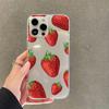 Cute cartoon strawberry Phone Case For iPhone 11 12 13 14 Mini Pro Max XR X XS TPU Clear Case For 8 7 6 Plus SE 2020