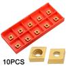 10pcs CCMT060204-HM YBC251 Lathe CNC Carbide Blades Insert for Turning Tool