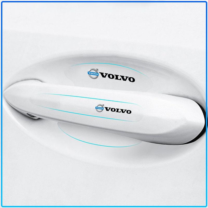 For Volvo Rdesign XC90 S60 XC60 V70 S80 S40 V50 V40 V60 C30 S70 8Pcs Transparent Car Door Handle Bowl Anti Scratch Protective Sticker