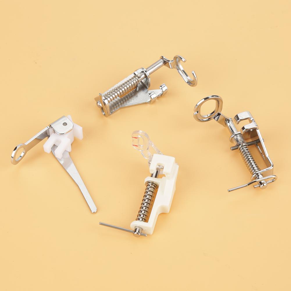 4 pieces metal roller press presser foot for industrial flatbed sewing NaMachines and hvy fabric