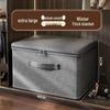 Household Flip-Top Cationic Storage Box with Lock, Large Capacity Wardrobe and Bedroom Clothes Organizer