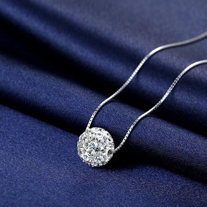 

Copper Color Chain Small Ball Pendants Women s Necklaces Short Neck Zircon Rhinestone Clavicle Necklace Party Neck Zircon