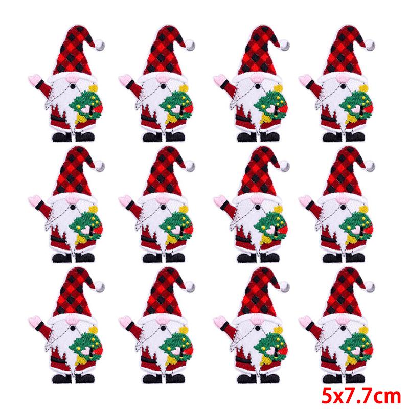 10 Pcs/lot Wholesale Embroidery Patch Iron On Patches For Clothing Patches On Clothes Jackets Decor Applique Sew Supplies