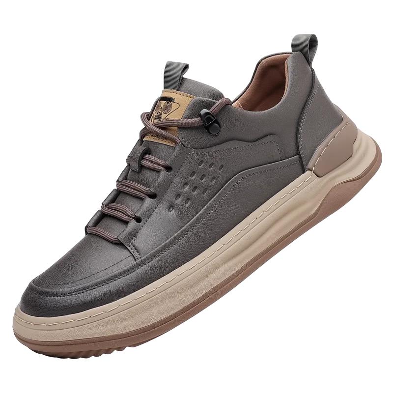 Fashion Men's Casual Shoes 2024 Luxury Brand Designer Outdoor Comfortable Men's Sneakers High End Non-Slip Breathable Flat Walking Shoes