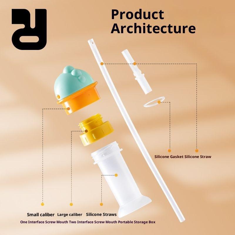 Kids Anti Sip Valve Straw Bottle Lid Detachable Calibers 2.8cm/3.5cm For Beverages Drinking Water Bottles