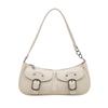 Street Style Pu Crossbody Bag With Zipper Closure For Daily Casual Wear