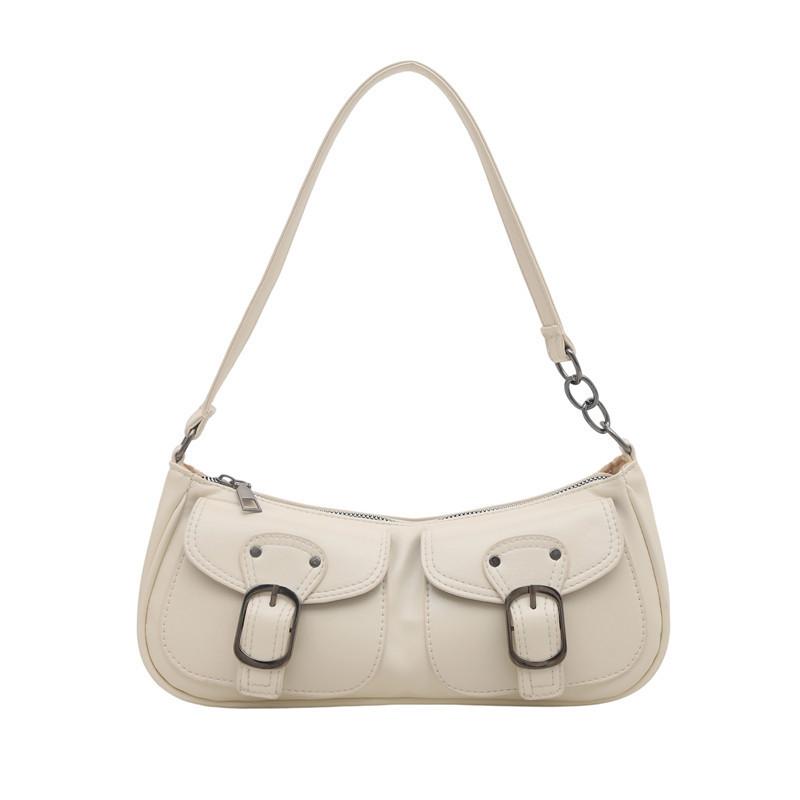 Street Style Pu Crossbody Bag With Zipper Closure For Daily Casual Wear
