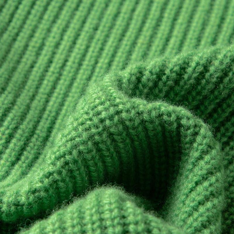 TUHUANG Women's Autumn/Winter Pure Wool Half-Turtleneck Knit Sweater