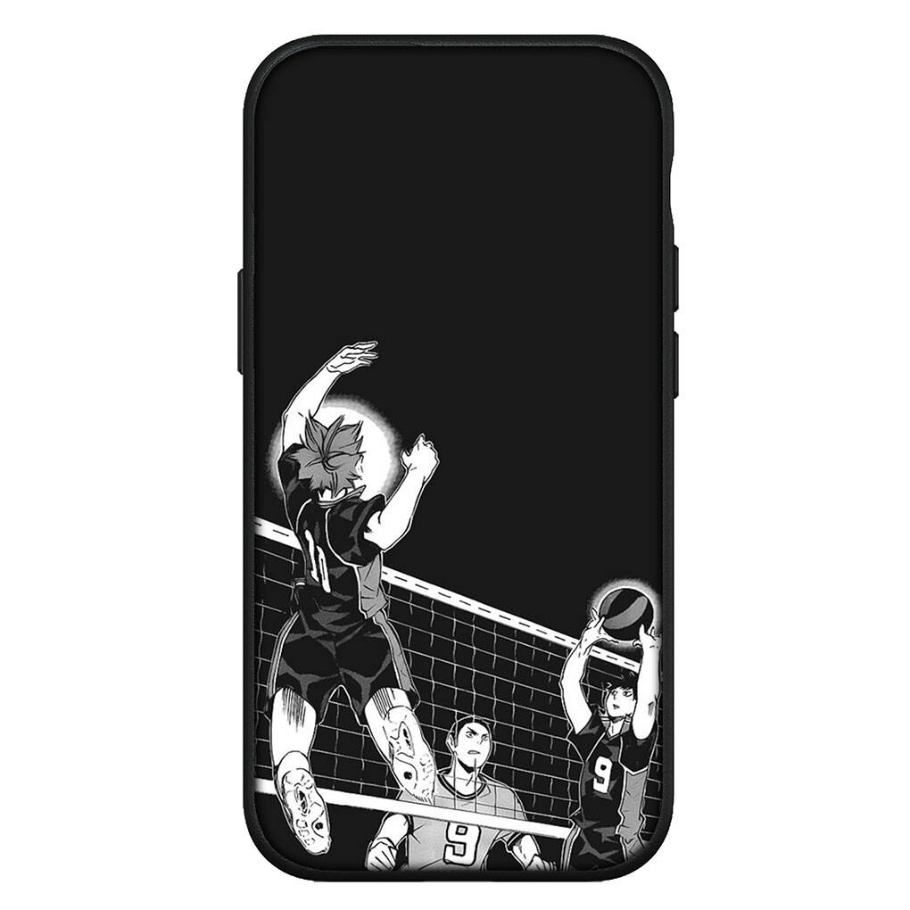 for Samsung Galaxy S25 S24 S23 iPhone 17 16 15 Xiaomi Redmi Note 14 13 12 Plus Pro Max A57 Phone Case Karasuno Hinata Shoyo Haikyuu OPPO Huawei Cover