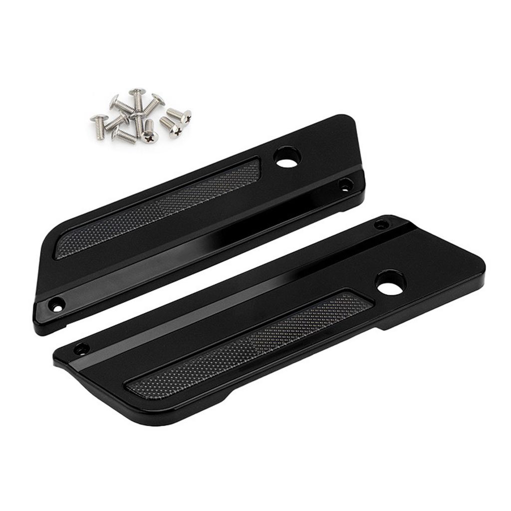Motorcycle Saddlebag Guard Reflector Latches Cover For Road Street 2014-up Modification