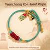 Wutai Mountain Koi Wenchang Knot Carrying Strap Gold Ranking Exam Lucky Red Rope Pass Every Exam Ashore Bracelet Gift