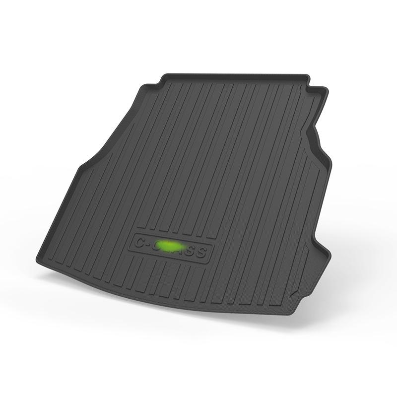 2022 Beijing Benz C-Class Trunk Mat: TPE, Waterproof, Odorless, Non-slip, Wear-resistant.