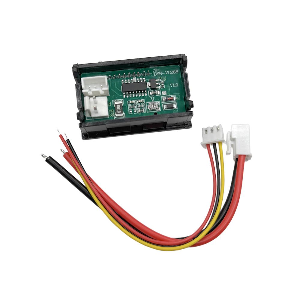 DC 0-100V 10A Voltmeter Ammeter LED Amp Dual Digital Volt Meter Gauge LED Display Meter Amperemeter Voltage Indicator Dsn-vc288