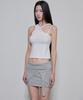 Peulleeoeob 4-Layered Skirt (Fl-268_Gray)