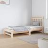 Sliding Bed - Maison Exclusive - 2x 90x190 Cm - Solid Pine - Slatted Base