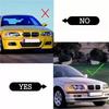 NLFT6 For BMW E46 4 Door 3-Series 1998 1999 2000 2001 Car Headlight Lens Cover Transparent Lampshade Bright Headlamp Shell