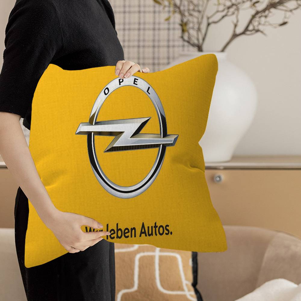 O-OPEL LOGO povlak na polštář potah na sedací polštář dekorace do pokoje dětský dárek