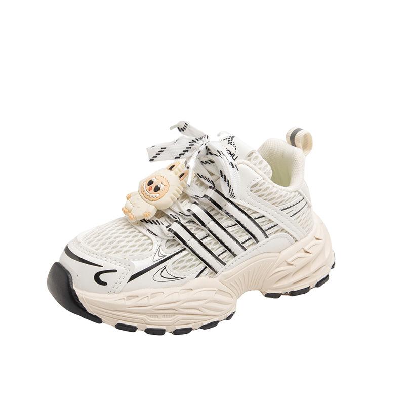 

Dad shoes children s shoes sports shoes 2025 autumn new boys shoes girls breathable mesh shoes 31 yards inner length about 19.3CM