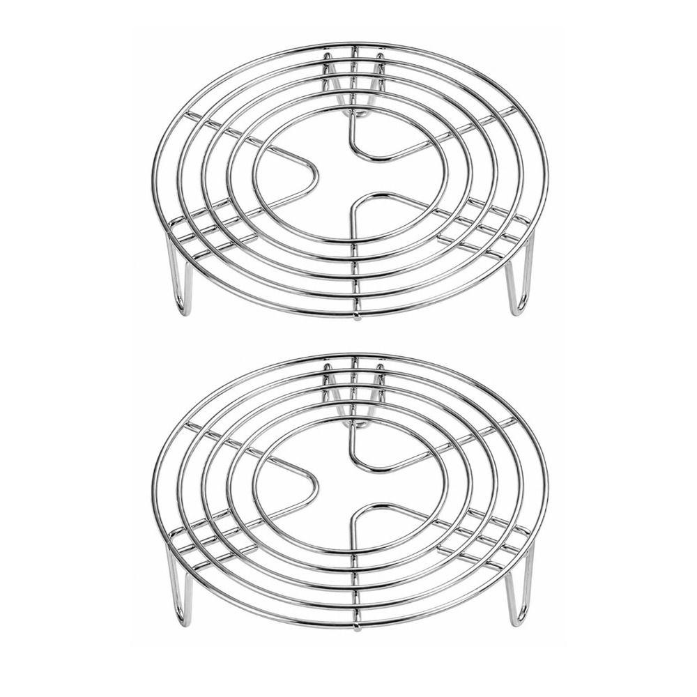 Stainless Steel Steamer Rack Round Cooling Rack Durable Pot Steamer Insert  Meal Prep