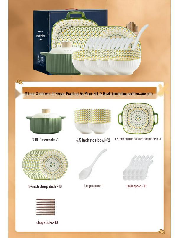 Mod Lanka Japanese Ceramic Dinnerware Gift Set