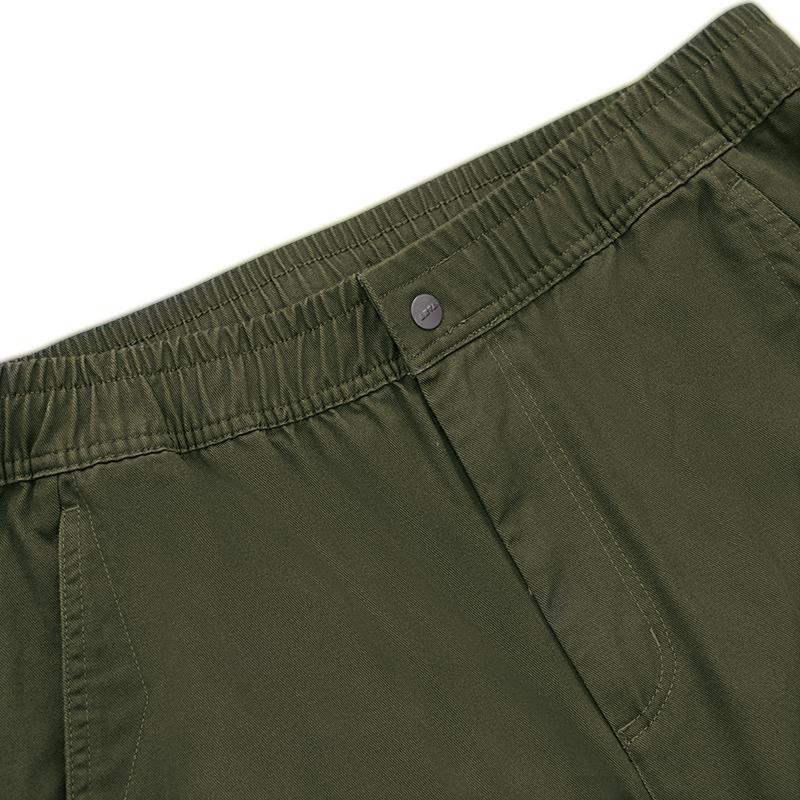 Anta Skate Lifestyle Series Multi-Pocket Fashion Sports Comfortable Woven Casual Long Pants Men bottoms Cangshan-Brown 152618508-1