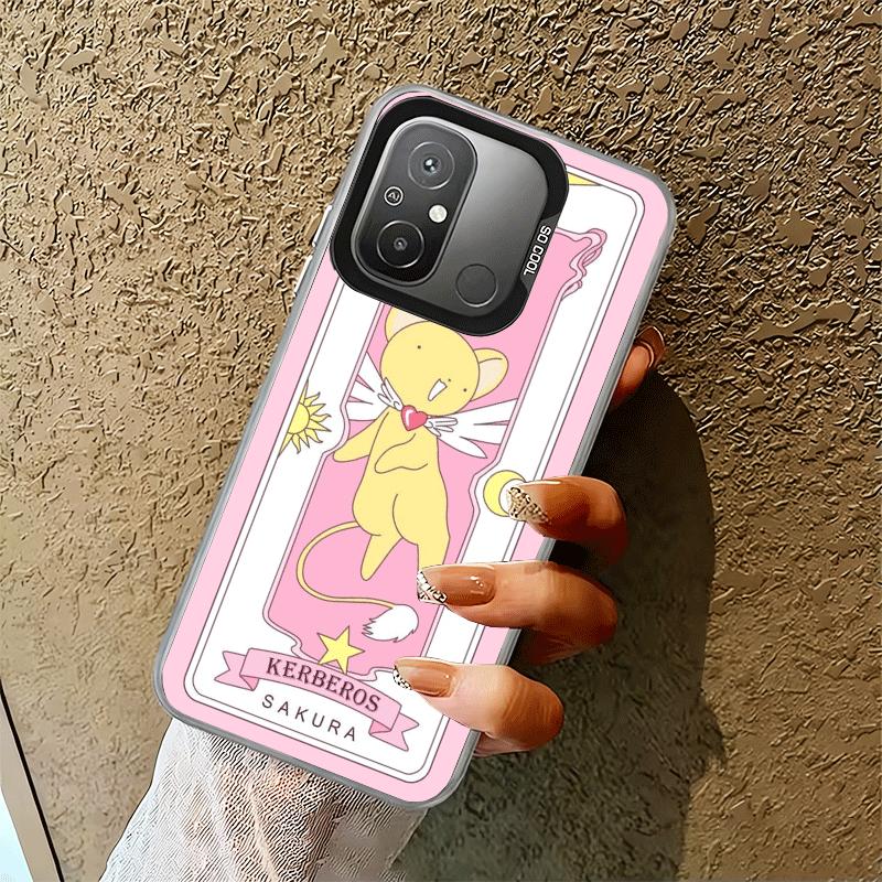 Cardcaptor Sakura Cute Girl Soft Phone Case for Xiaomi Redmi 15C 15 14C 13C 12C Poco X5 X6 X7 Pro X3 F8 F7 Ultra M8 13 12 Cover