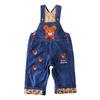 Children's Cartoon Five Bears & Rabbits Denim Overalls for Spring/Autumn