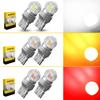 2x AUXITO T20 7443 7440 W21W W21/5W LED Bulb DRL Parking Reverse Lamp Stop Brake Signal Light White/Red/Yellow 12V 360° Lighting Dome Lights 6