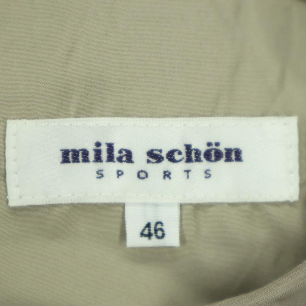 Beauty products mila schon SPORTS One point logo No sleeve Down vest 46 Men's Used
