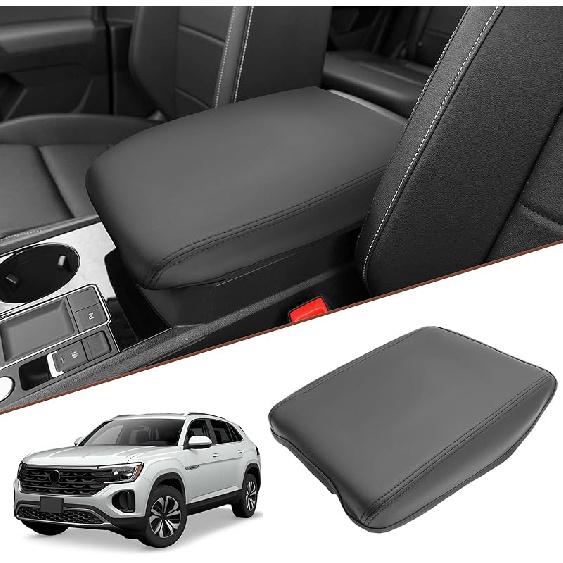 SKTU for 2013-2019 Volkswagen VW Golf 7 MK7 MK7.5 Central Console Armrest Rest Pad 2019 Golf 7 MK7 MK7.5 Center Console Seat Box Cover Protector