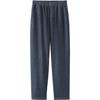 MUJI Washed Denim Easy Tapered Pants Women