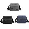 Solid Color Nylon Shoulder Bag Men Crossbody Bags Casual and Fashionable Retro Bag Business Crossbody Bags for Men Hand Bag