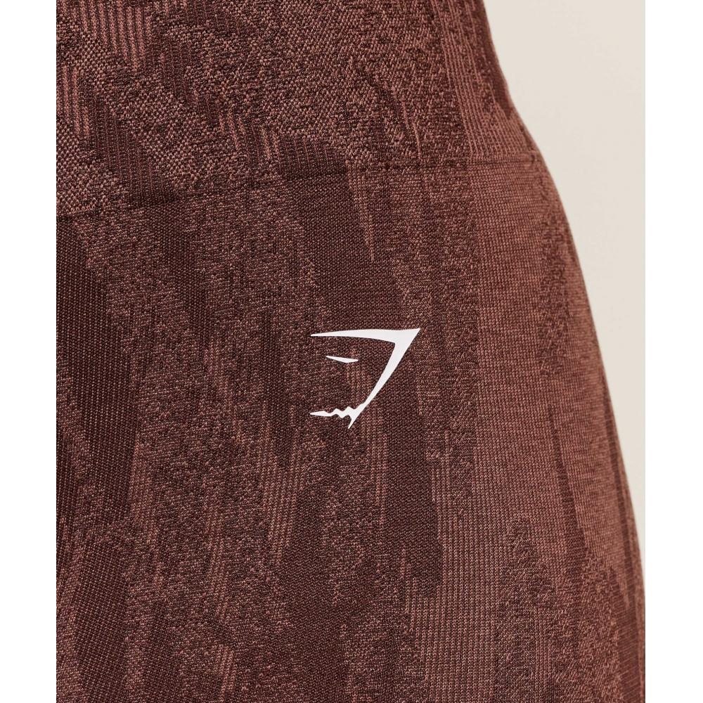 Gymshark Adapt Camo Seamless Shorts Archive Brown Soft Brown B4b9e Nc68