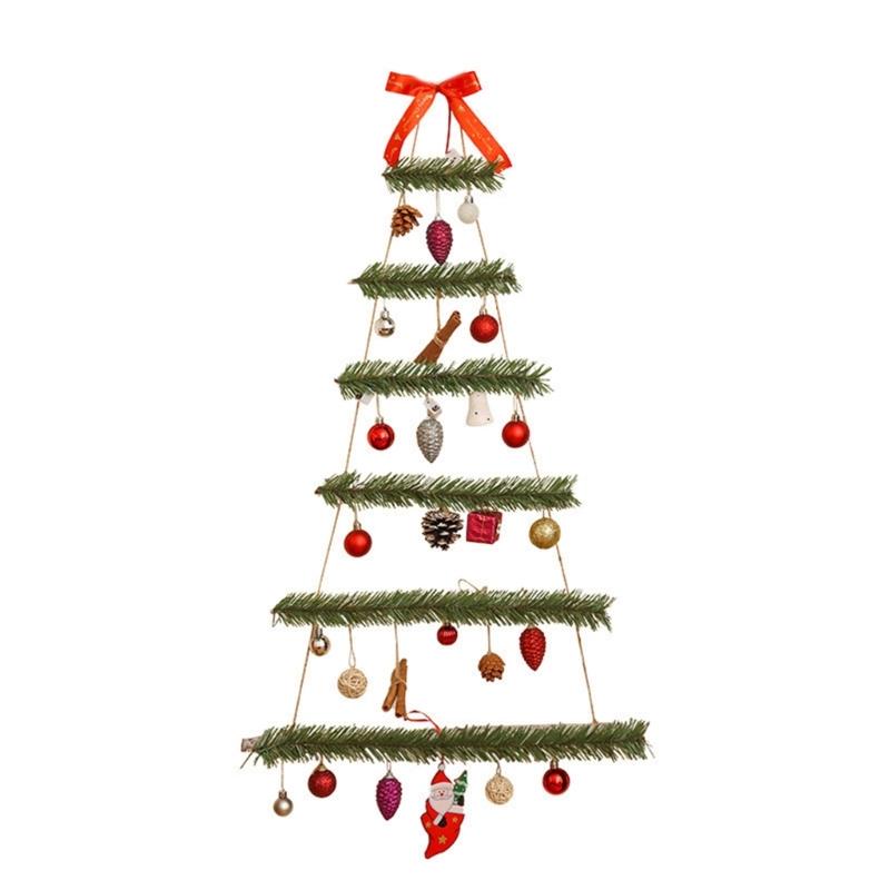 Reusable Wall Mounted Christmas Tree Environmentally Friendly Decoration Christmas Tree Ornaments DIY