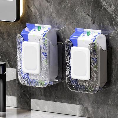 Wall Mounted Tissue Storage Box for Small Spaces In Bathroom and Kitchen