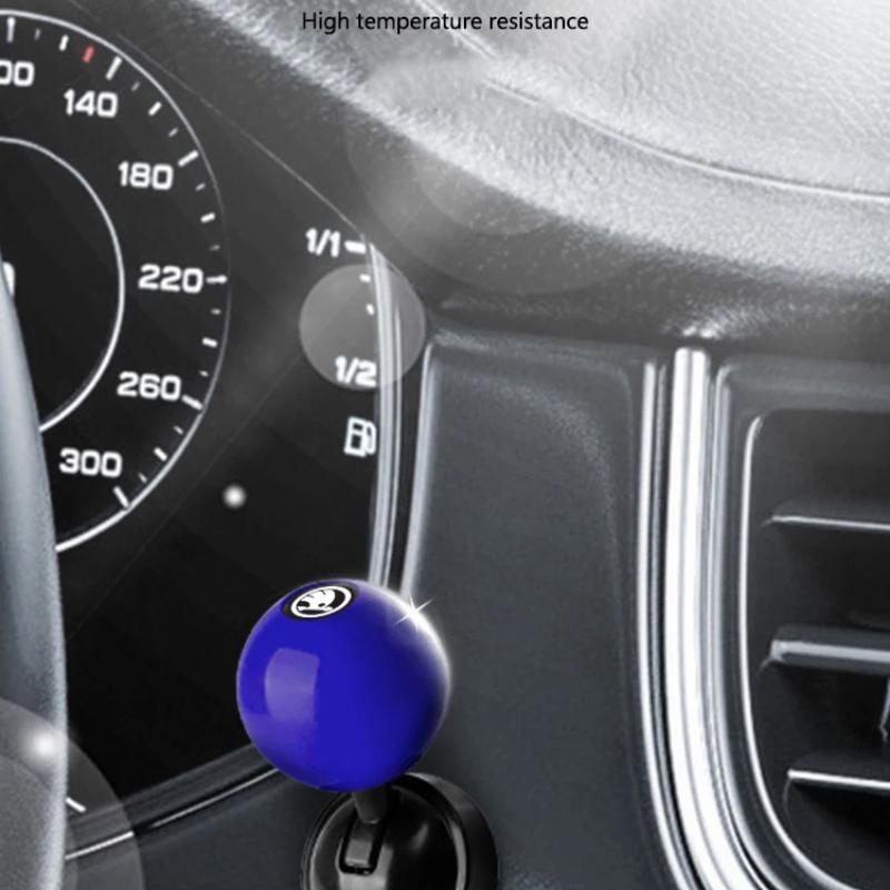 Car Inner Engine Start Stop Button Joystick Metal Cover for Skoda Rapid Yeti Superb Octavia Fabia VRS Karoq KAMIQ Scala Citigo dnhr35