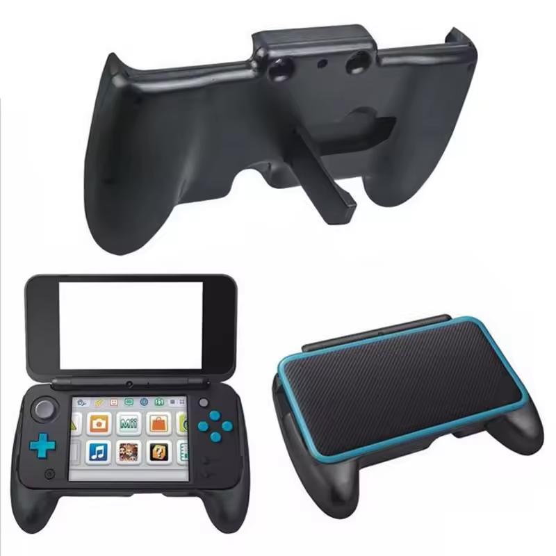 Protective Hand Grip Holder Case Game Controller Bracket Plastic Handle Stand Compatible with Nintendo NEW 2DS LL 2DS XL Console