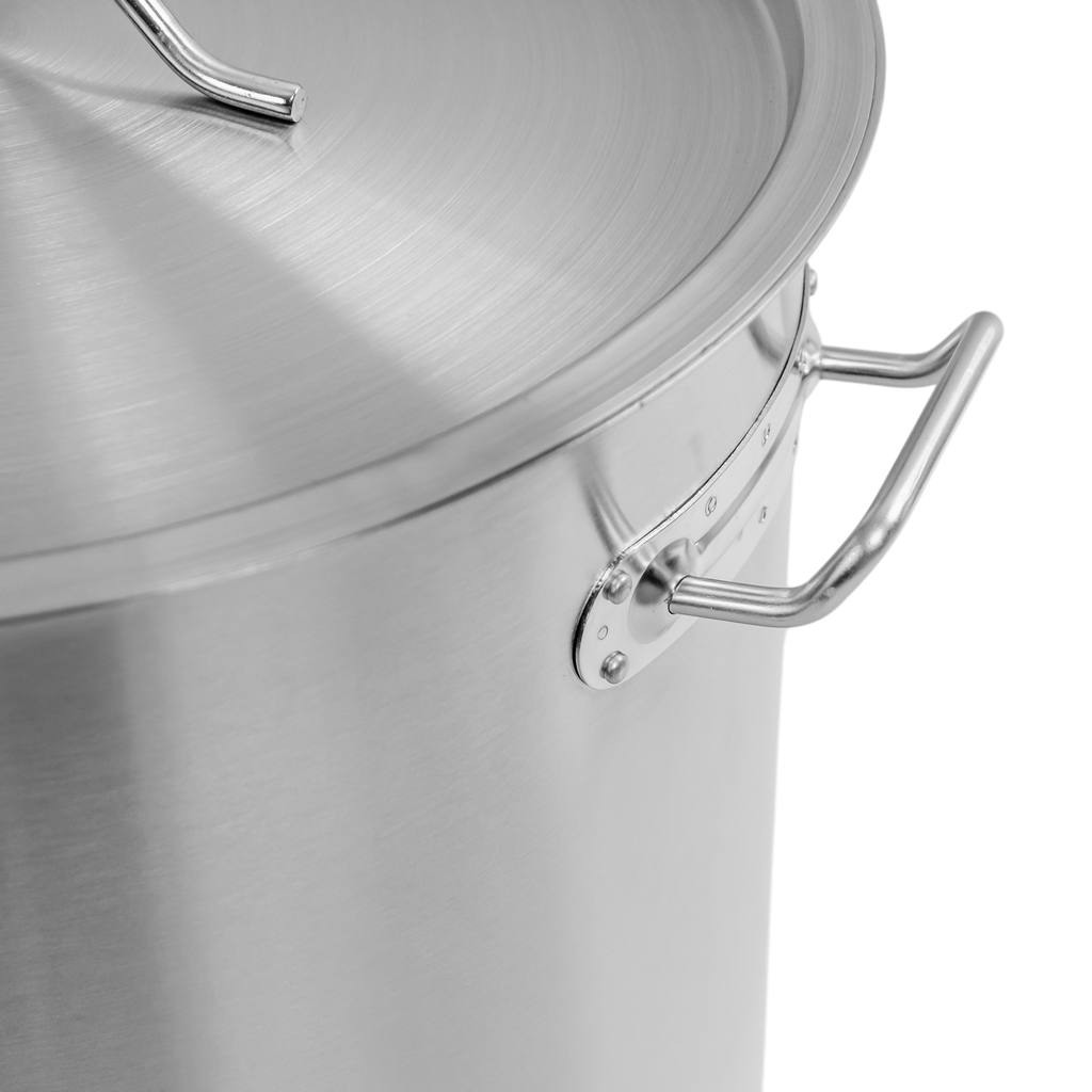 Tall Catering Pot with Lid Mega-M Standard 36l Dia. 36 Cm X H 36 Cm N