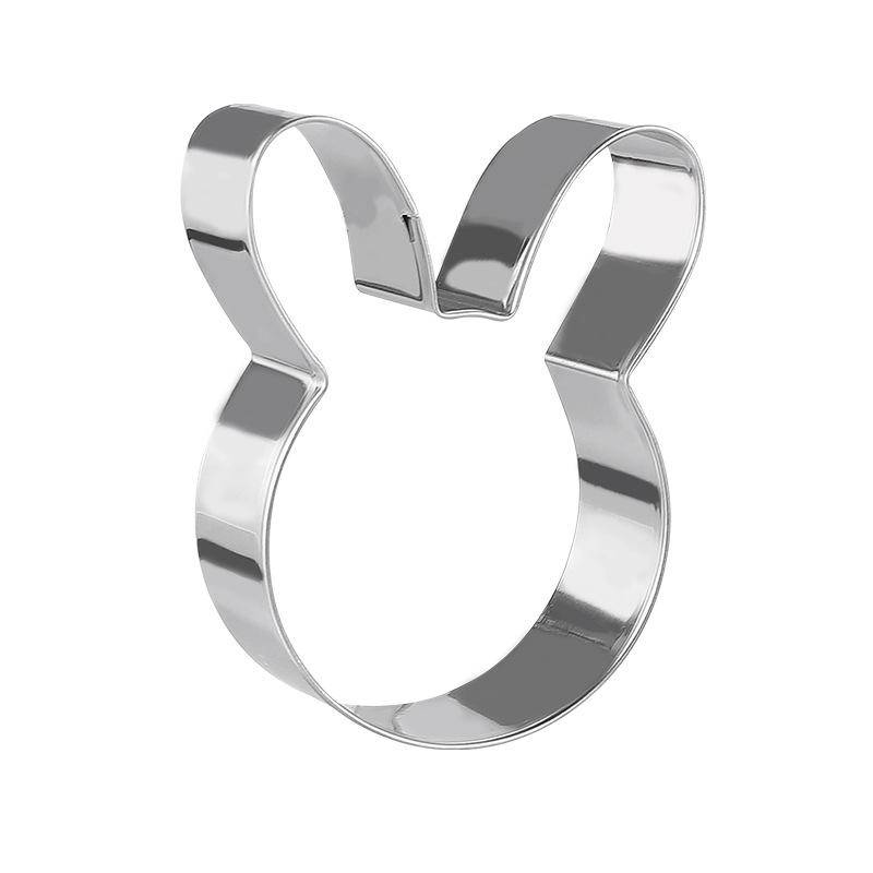 17-Piece Stainless Steel Cookie Cutters: Easter & Ocean Cartoon Series