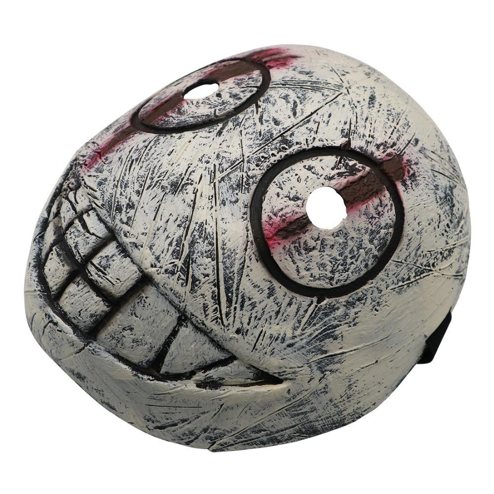 Latexová maska Legion Frank nastavitelná pro Dead by Daylight Halloween Cosplay Cosplay Doplňky kostýmu Prop