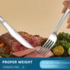 Cross-Border Cutlery Set: Knife, Fork, Soup Spoon, Dessert Spoon for Household, Hotel, or Restaurant Use.