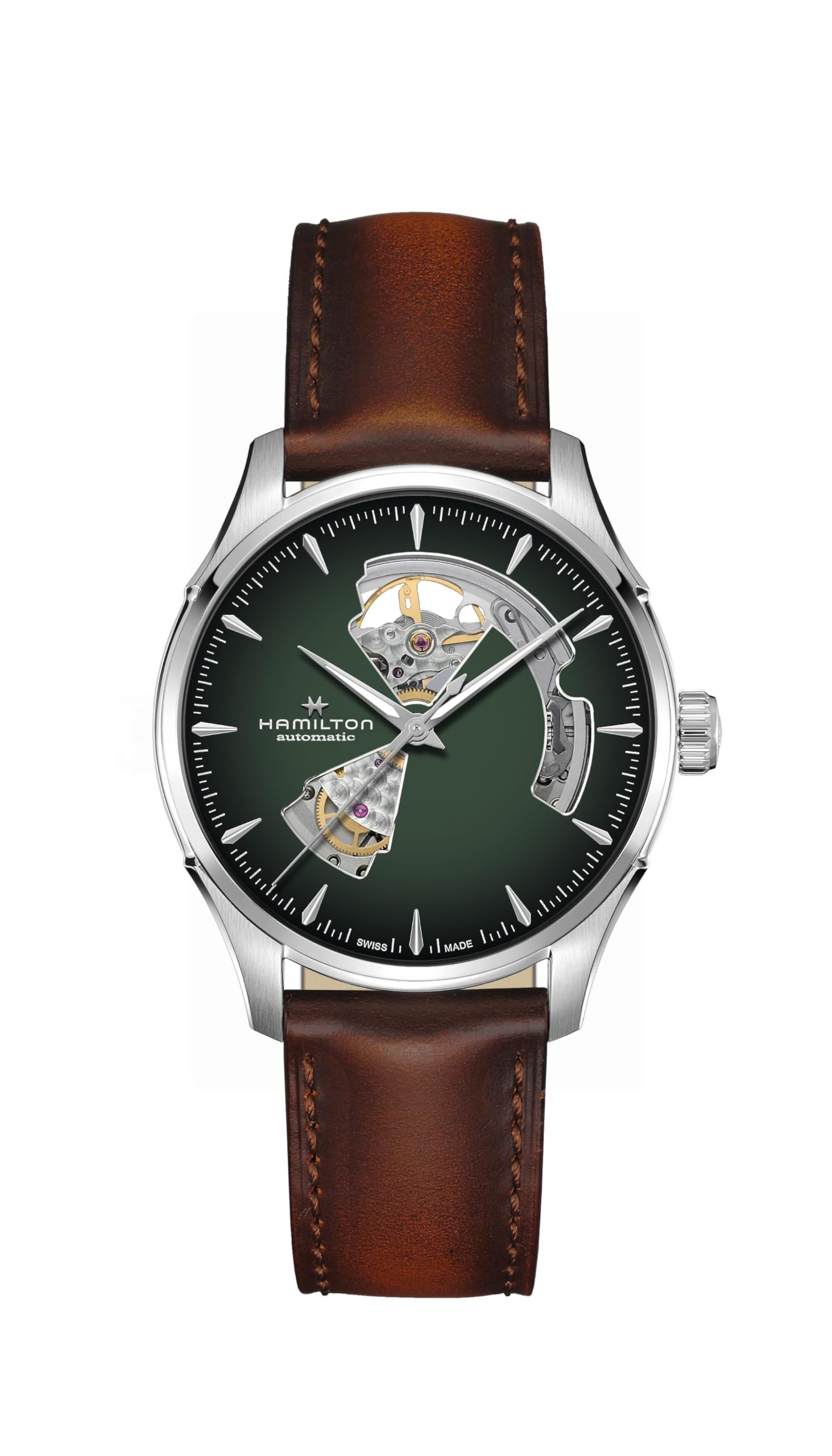

Годинник HAMILTON Оригінальна гарантія Jazzmaster Open Heart Механічний автоматичний завод H32675560 Унісекс Імпортований [Hamilton] [Звичайний продукт]