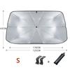 2025 New Car Sun Shade Protector Parasol Auto Front Window Sunshade Covers Interior UV Ray Windshield Protection Car Accessories