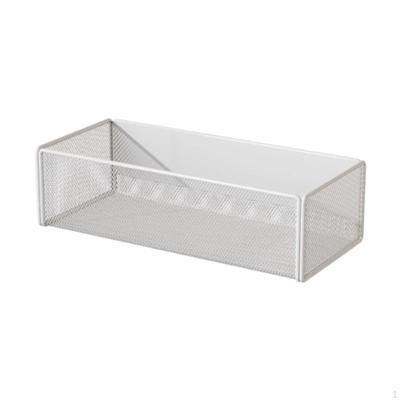 Sipce Rack Klebbarer Korb Organizer Halter für Metalloberfläche Aufbewahrungsbehälter Box Container