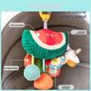 Baby Stroller Pendant Toy With Watermelon Design And Auditory Stimulation For Infant Development
