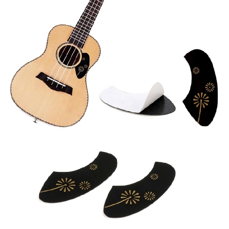 2Pcs Ukulele Pickguards Scratch Plate Small Guitar AntiScratch Guard Plate
