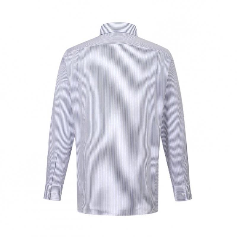 Daks Cotton Blend Stripe Regular Fit Dress Shirt Dms1shdl120b1
