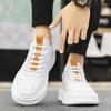 Herrskor Casual Mode Herr Halkfria Utomhussportskor Andningsbara Löparskor Plattform Vita Skor Herr Zapatillas